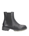 Tosca Blu Woman Ankle Boots Black Size 11 Soft Leather In Black