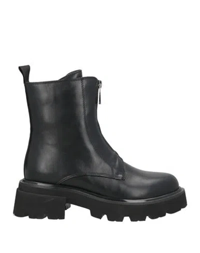 Tosca Blu Woman Ankle Boots Black Size 7 Synthetic Material