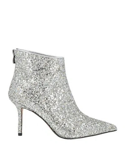 Tosca Blu Woman Ankle Boots Silver Size 7 Leather