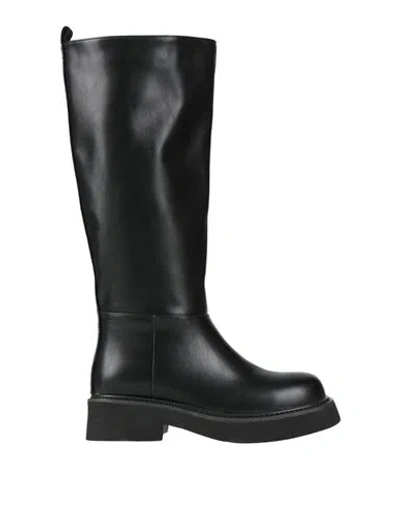 Tosca Blu Woman Boot Black Size 7 Synthetic Fibers