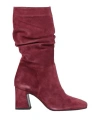 Tosca Blu Woman Boot Garnet Size 7 Leather In Red