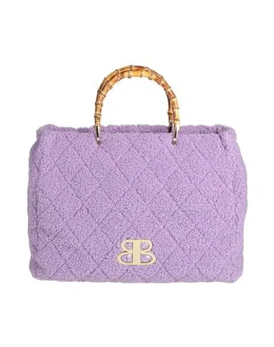Tosca Blu Woman Handbag Purple Size - Polyester, Polyurethane