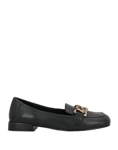 Tosca Blu Woman Loafers Black Size 7 Leather