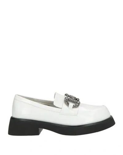 Tosca Blu Woman Loafers White Size 7 Synthetic Material