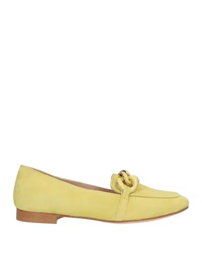 Tosca Blu Woman Loafers Yellow Size 7 Leather
