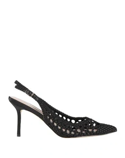 Tosca Blu Woman Pumps Black Size 11 Textile Fibers