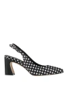Tosca Blu Woman Pumps Black Size 6 Leather In Black