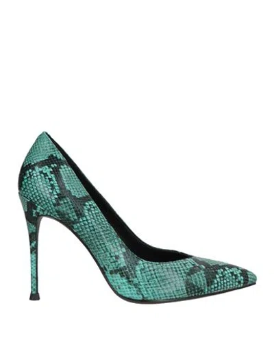Tosca Blu Woman Pumps Emerald Green Size 7 Synthetic Material