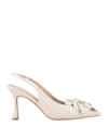 Tosca Blu Woman Pumps Ivory Size 8 Leather In White