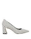 Tosca Blu Woman Pumps White Size 7 Leather In White