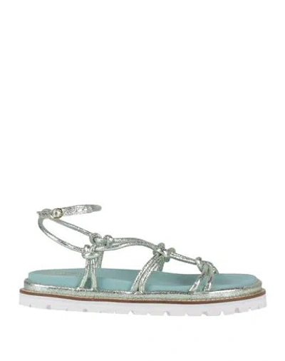 Tosca Blu Woman Sandals Sky Blue Size 8 Synthetic Material