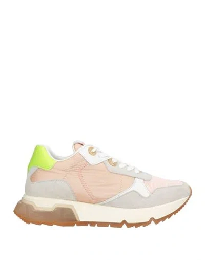Tosca Blu Woman Sneakers Blush Size 8 Leather, Textile Fibers In Pink