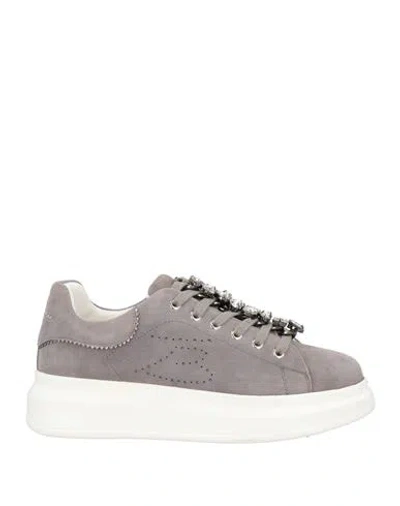Tosca Blu Woman Sneakers Grey Size 7 Synthetisches Material In Gray