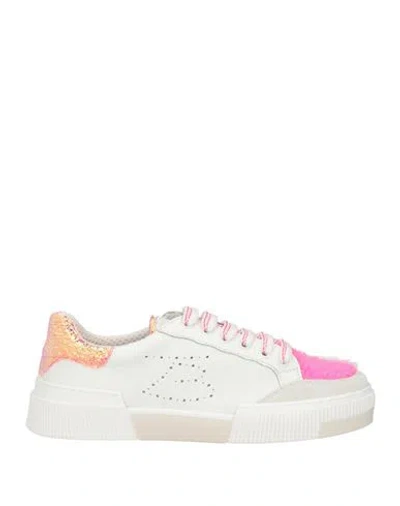Tosca Blu Woman Sneakers Ivory Size 7 Leather In White