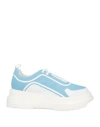 Tosca Blu Woman Sneakers Light Blue Size 7 Textile Fibers