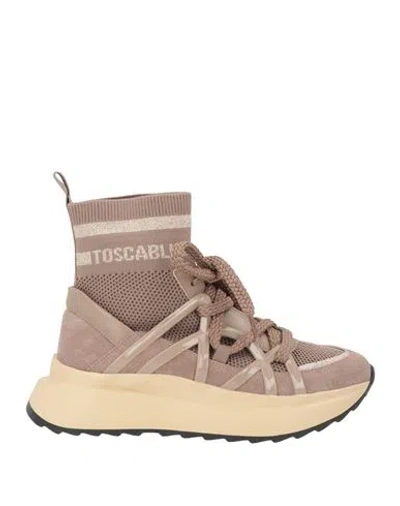 Tosca Blu Woman Sneakers Light Brown Size 9 Textile Fibers