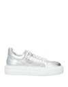 Tosca Blu Woman Sneakers Silver Size 7 Synthetisches Material