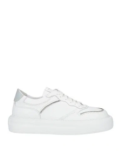 Tosca Blu Woman Sneakers White Size 10 Leather