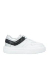 Tosca Blu Woman Sneakers White Size 7 Leather In White