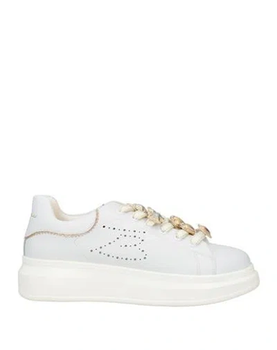 Tosca Blu Woman Sneakers White Size 7 Leather