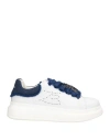 Tosca Blu Woman Sneakers White Size 7 Leather, Textile Fibers In White