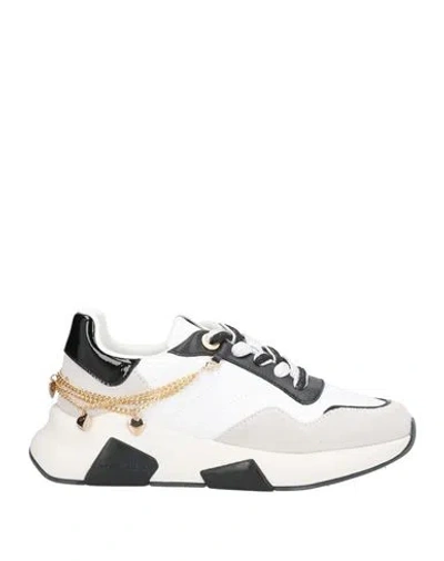 Tosca Blu Woman Sneakers White Size 8 Leather