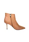 Tosca Blu Women's Shoes  Leather, Zip, Leather Sole, Heel 8cm In Gold