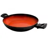 Tosca Terra-cotta 3 Quart Aluminum Braiser Pan In Black