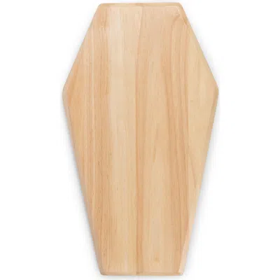 Toscana Coffin Serving Board In Brown