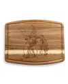 Toscana Disney's Little Mermaid Ovale Acacia Cutting Board In Acacia Wood