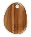 Toscana Disney Little Mermaid Pebble Acacia Serving Board In Natural Acacia