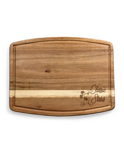 Toscana Disney's Mickey Mouse Ovale Acacia Cutting Board In Acacia Wood