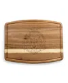 Toscana Harry Potter Gryffindor Ovale Acacia Cutting Board In Acacia Wood