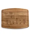 Toscana Haunted Mansion Busts Ovale Acacia Cutting Board