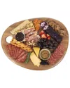 Toscana Pebble Shaped 18x15 Acacia Serving Board In Natural
