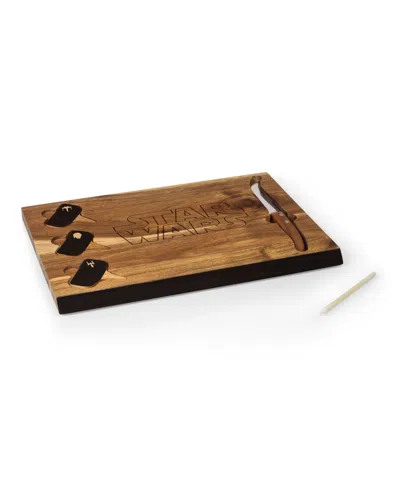 Toscana Star Wars Acacia Delio Cheese Cutting Board Tools, Set Of 6 In Acacia Wood