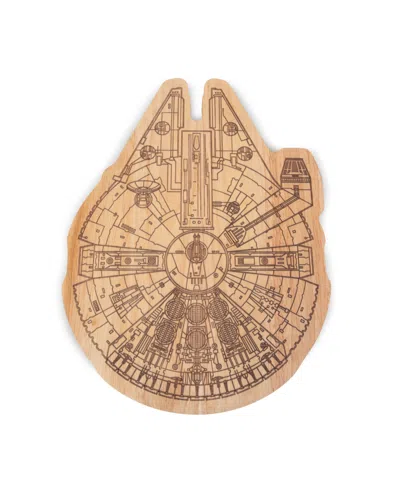 Toscana Star Wars Millennium Falcon 16" Serving Board In Brown