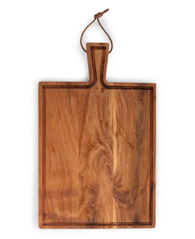 Toscana Tagliere 11" Rectangular Charcuterie Board In Brown