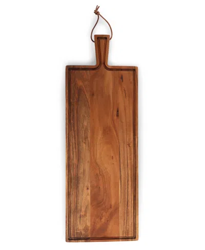 Toscana Tagliere 26" Long Rectangular Charcuterie Board In Brown