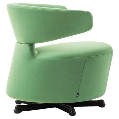 Pre-owned Toshiyuki Kita , Biki Armchair With Arms For Cassina In Green