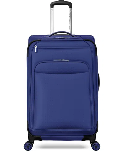 Total Travelware Charleston Medium Expandable Check-in Spinner In Blue