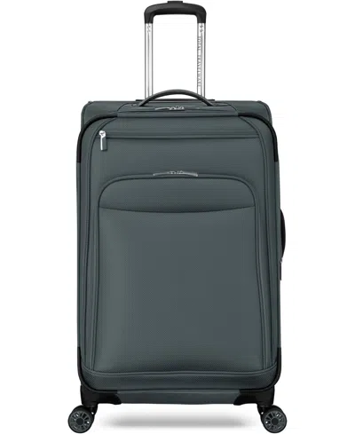 Total Travelware Charleston Medium Expandable Check-in Spinner In Green