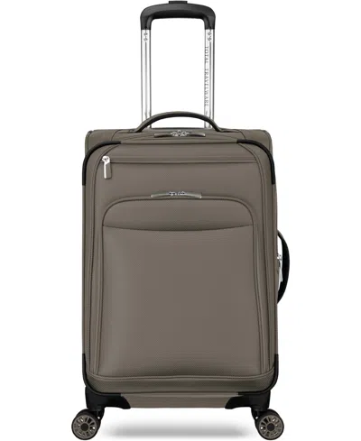 Total Travelware Charleston Small Expandable Carry-on Spinner In Brown
