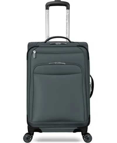 Total Travelware Charleston Small Expandable Carry-on Spinner In Green