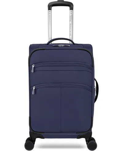 Total Travelware Everest Small Expandable Carry-on Spinner In Blue