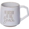 Totalee Gift At The Beach Mug Ceramic White 16 oz In White