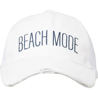 Totalee Gift Beach Mode Baseball Hat Cotton White In Brown