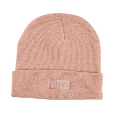 Totalee Gift Brrr Beanie Acrylic Pink