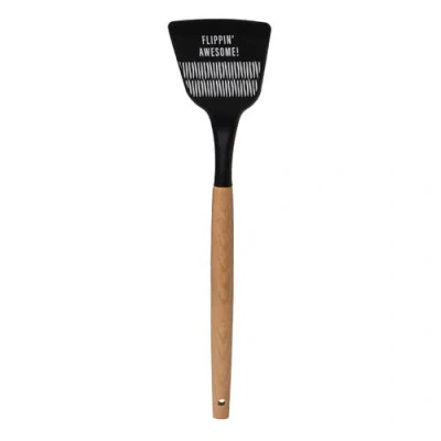 Totalee Gift Flippin Awesome Silicone Turner Rubber Black