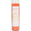 Totalee Gift Patience My Wish Candle Wax Orange 11.6 oz In Orange